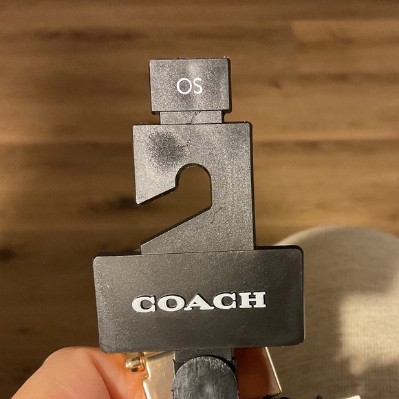 NWT COACH Logo Design Leather reversible Belt One Size main image 9
